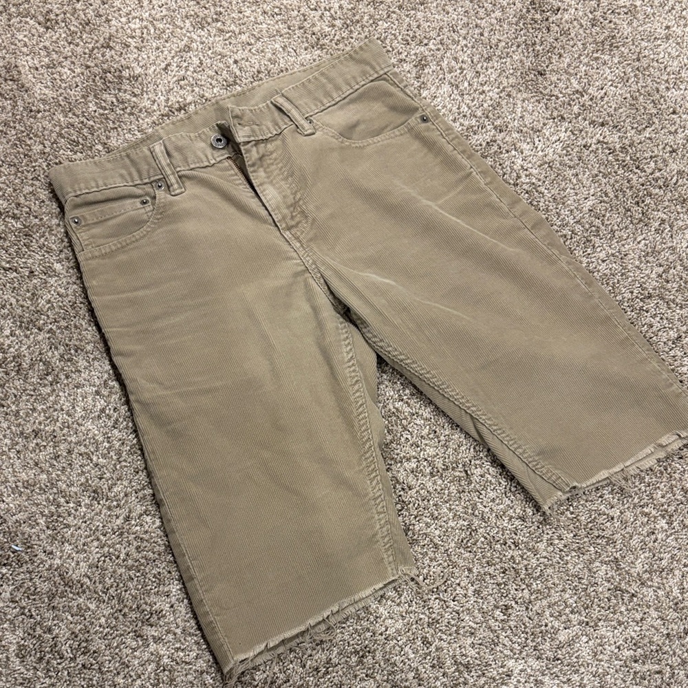 Levi's Men's Khaki Flat Front Shorts